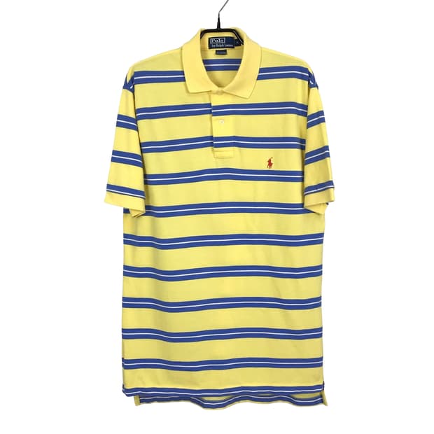 폴로 랄프로렌 POLO 스트라이프 반팔 카라티 남성M