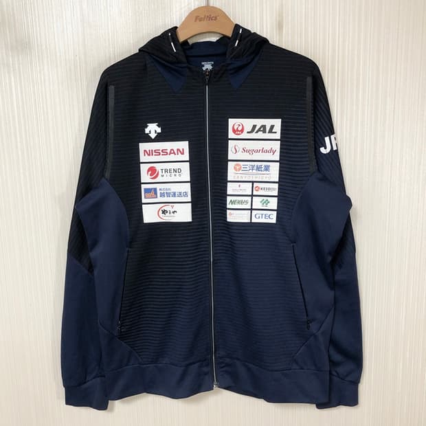 데상트 일본 펜싱국가대표팀 지급용 후드집업자켓 XO(XXL)