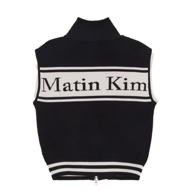 마땡킴 니트조끼