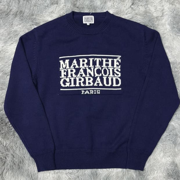 마리떼프랑소와저버 네이비 니트 m