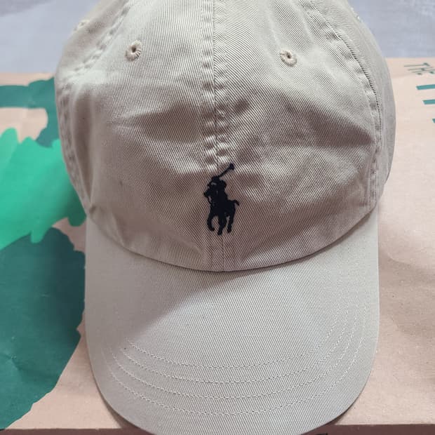 폴로 랄프로렌 클래식 볼캡 베이지