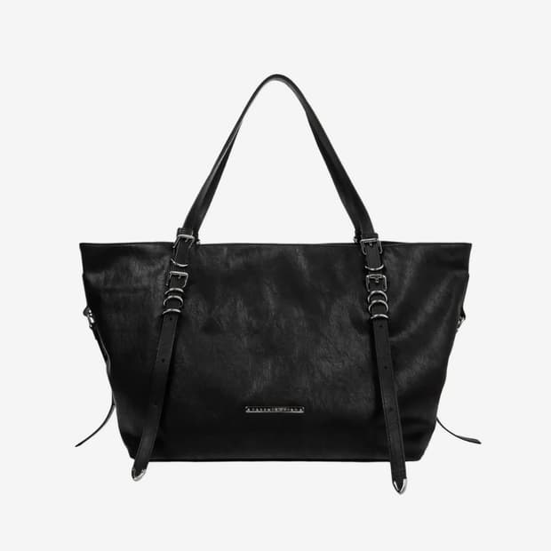 [트리밍버드] Multi Belted Strap Shopper Bag