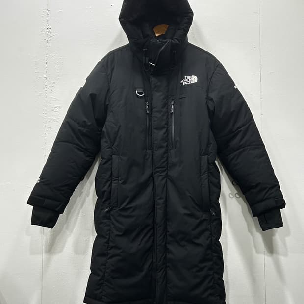 노스페이스 히말라야 블랙 롱패딩 L 100