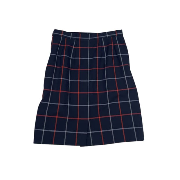 Burberry midi check skirt