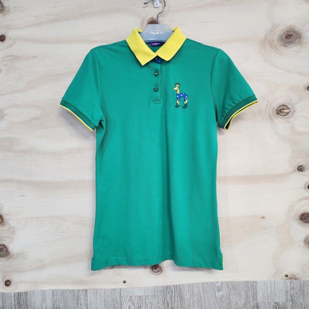 130) 헤지스 골프 PK 반팔티