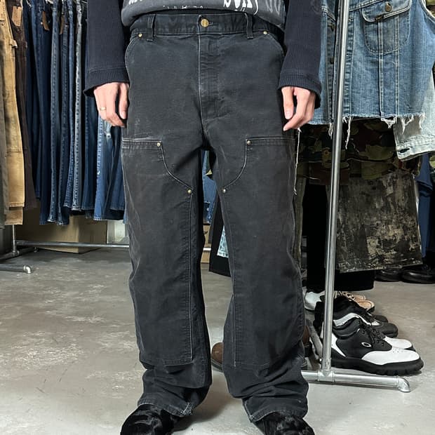 OG USA Made 칼하트 B01 더블니 팬츠 칼하트 썩블니