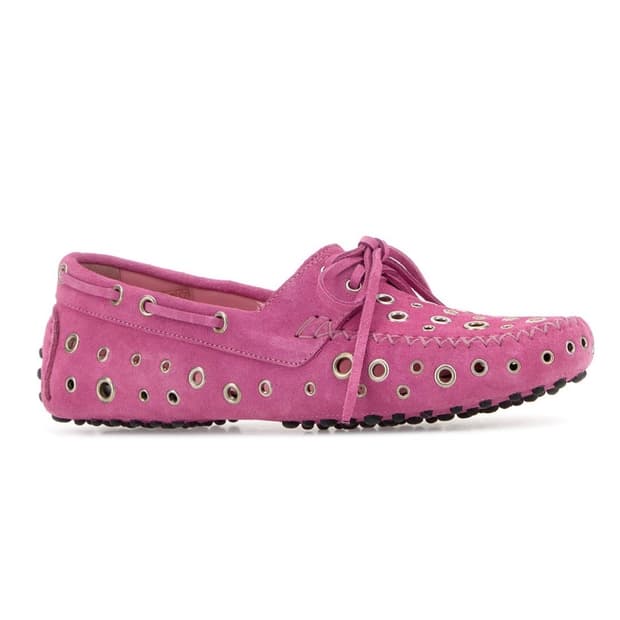 [36,37,38,39]기마구아스 아일렛 드라이빙 슈즈/핑크