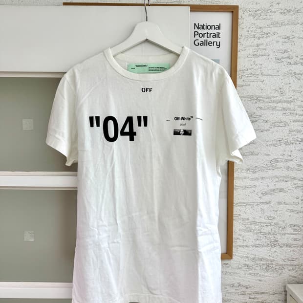 [OFF-WHITE] 오프화이트 모나리자 반팔 티셔츠 XS