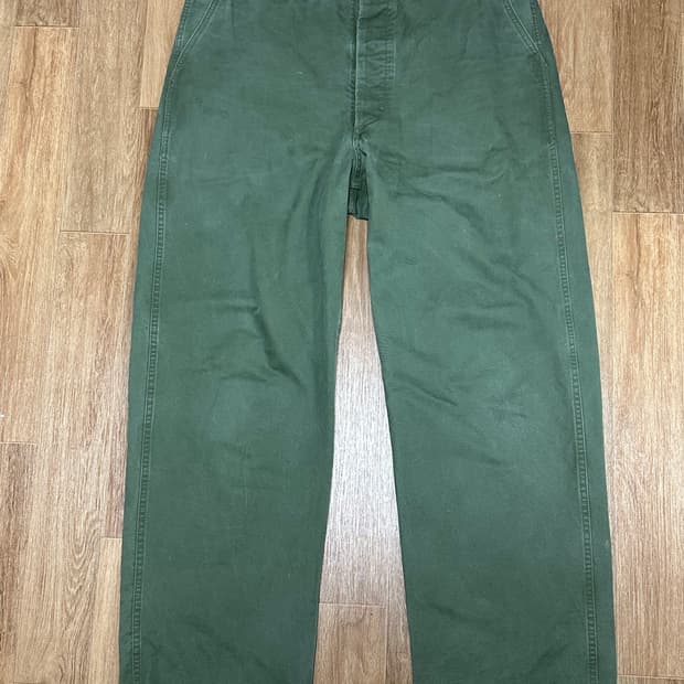 브론슨 USMC Officer Trousers Olive 38