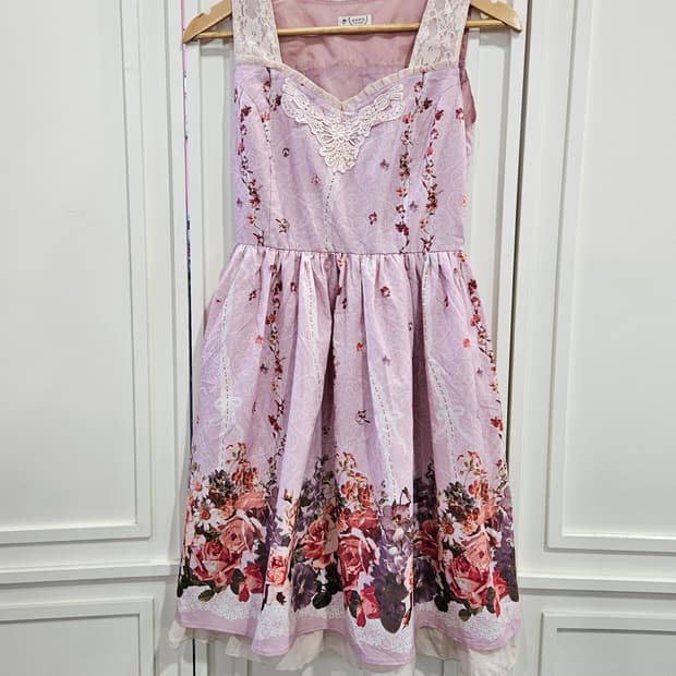 axes femme 로즈가든 뷔스티에 원피스