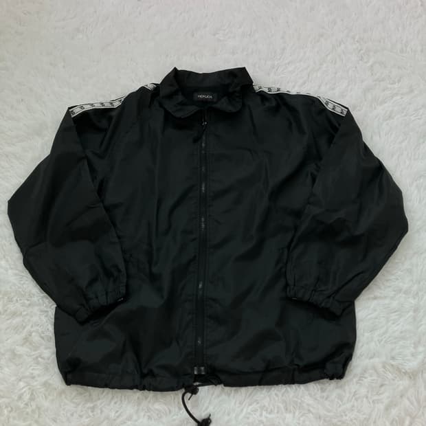 빈티지 블랙 NP 바람막이 y2k 스트릿 갸루 펑키 일본빈티지581 