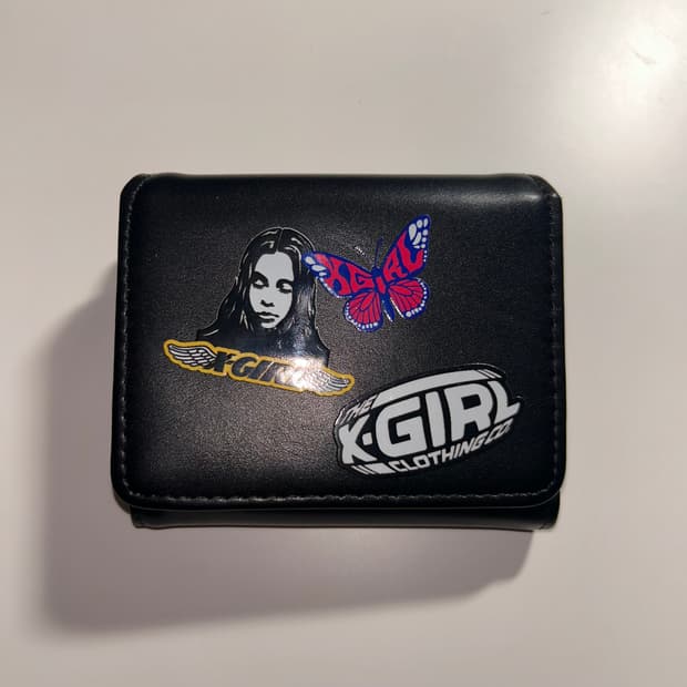 X-girl 지갑