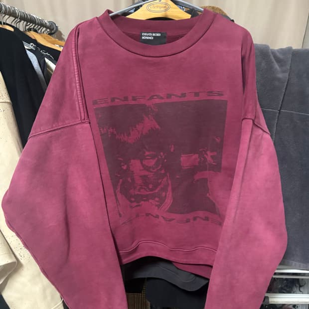 앙팡 리쉬 디프리메 girl/gun 스웻셔츠