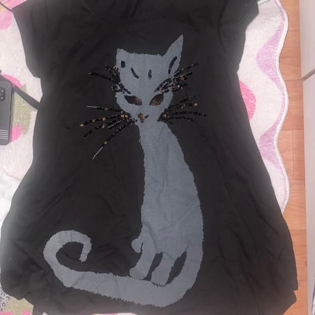 갸루 일본빈티지 cat-T