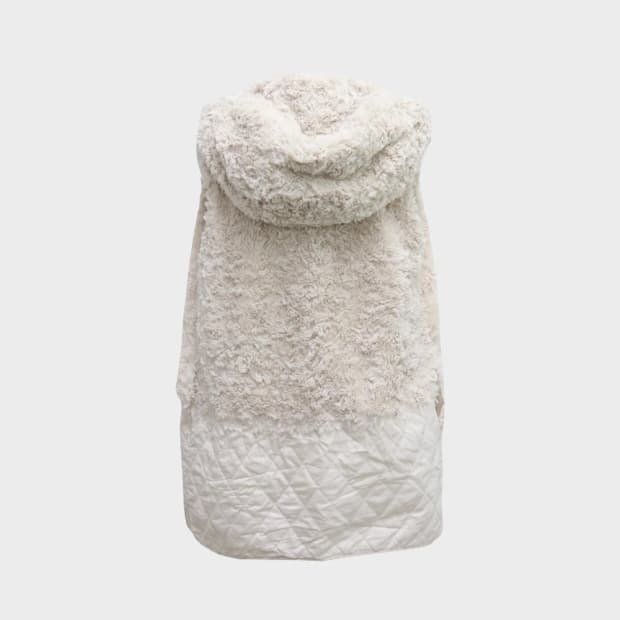 ISLAND LINER VEST 부클 후드 베스트 62354