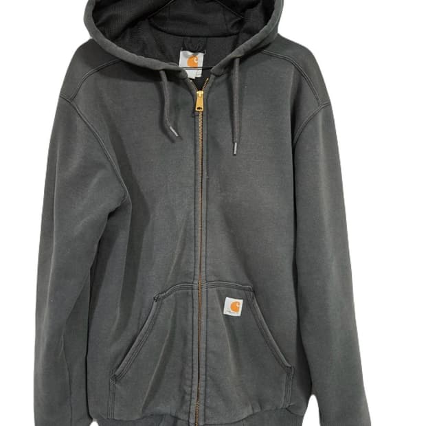 칼하트 후드집업 블랙 s