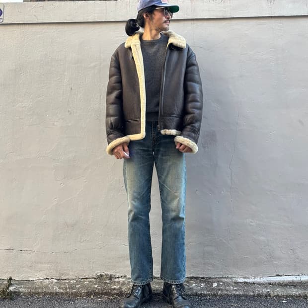 90~00년대 일본 리바이스 502 빅e 셀비지