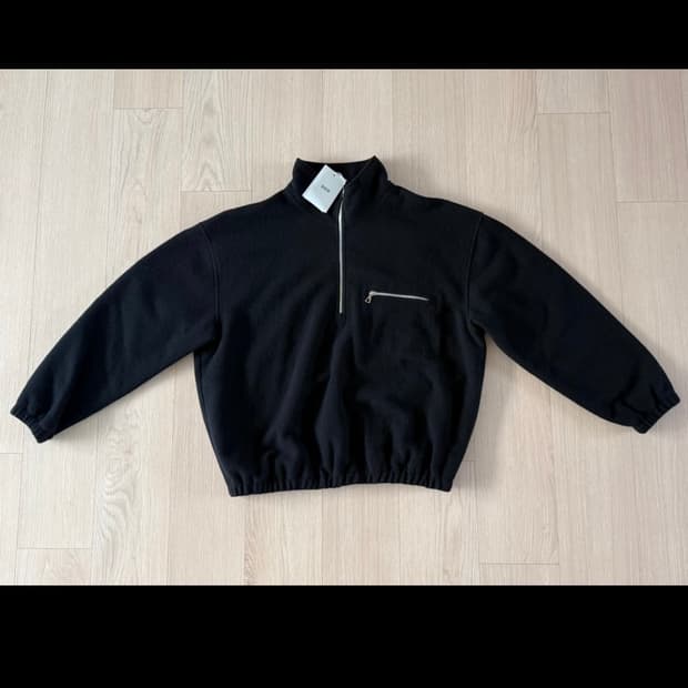 (L) RIER Fleece black 리에르 플리스 블랙