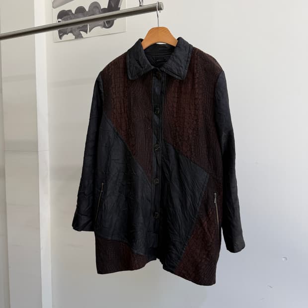 VINTAGE (Made in Japan) 판넬 자켓