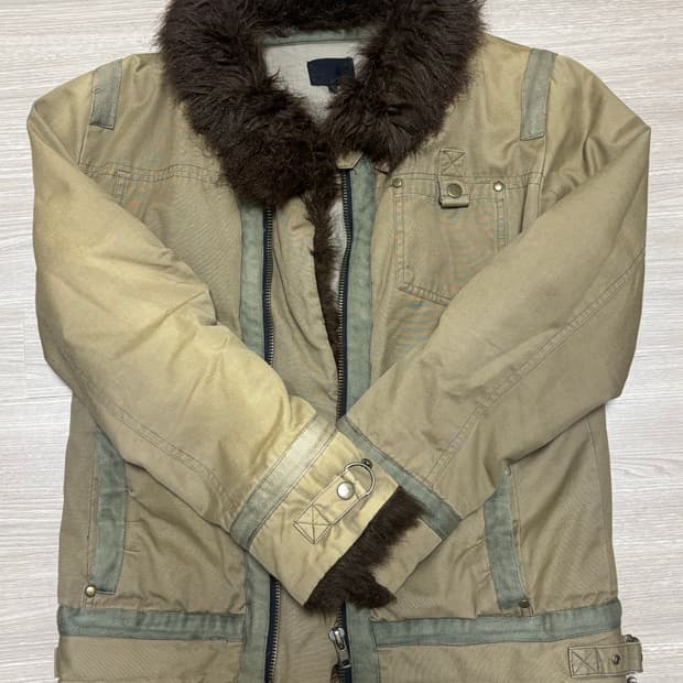 빈티지 퍼 자켓