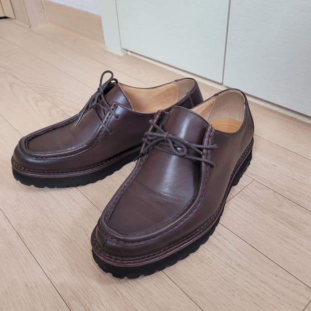 제니아 XENIA 남자 티롤리안 더비슈즈 275 브라운