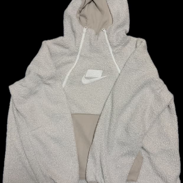나이키 반집업 후리스 L