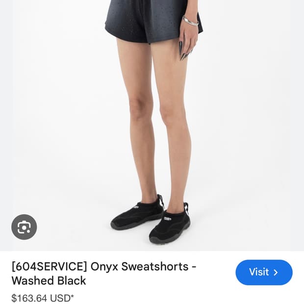 604service onyx shorts