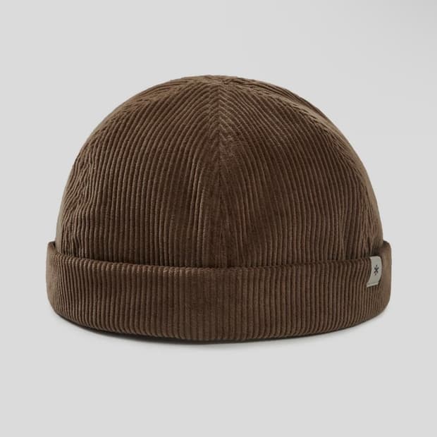 (새상품) 스노우피크 코듀로이 와치캡_브라운