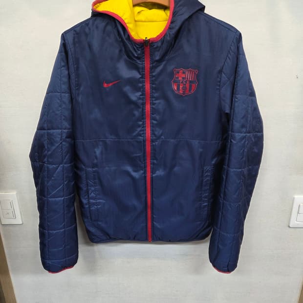 나이키 바로셀로나 리버시블 경량패딩 후드자켓 s