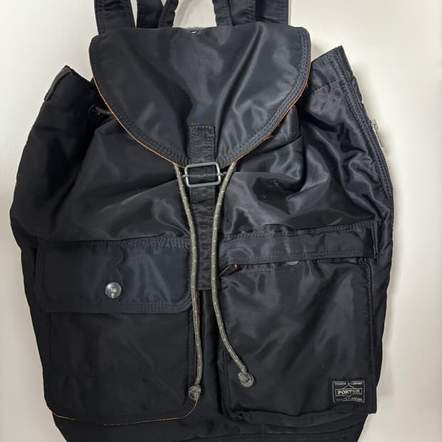 포터 탱커 백팩 럭색 블랙