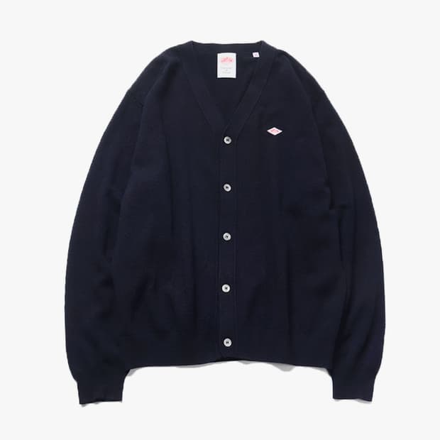 DANTON - LAMBS WOOL CARDIGAN