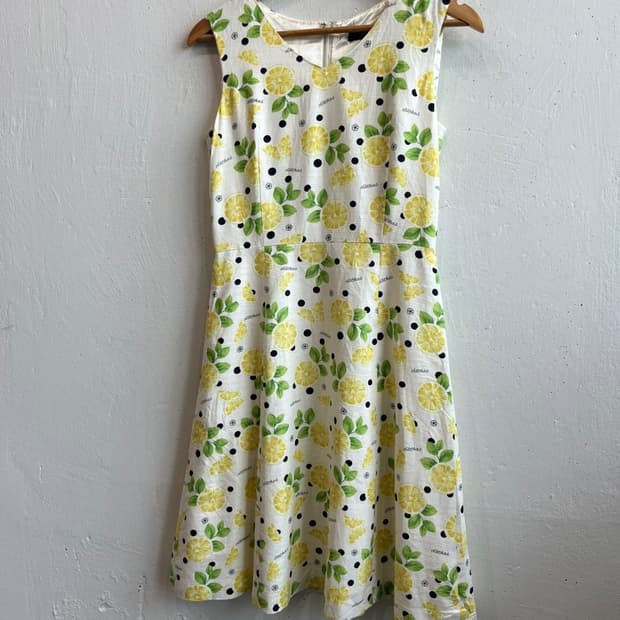 CLATHAS 레몬 원피스 Made in JAPAN