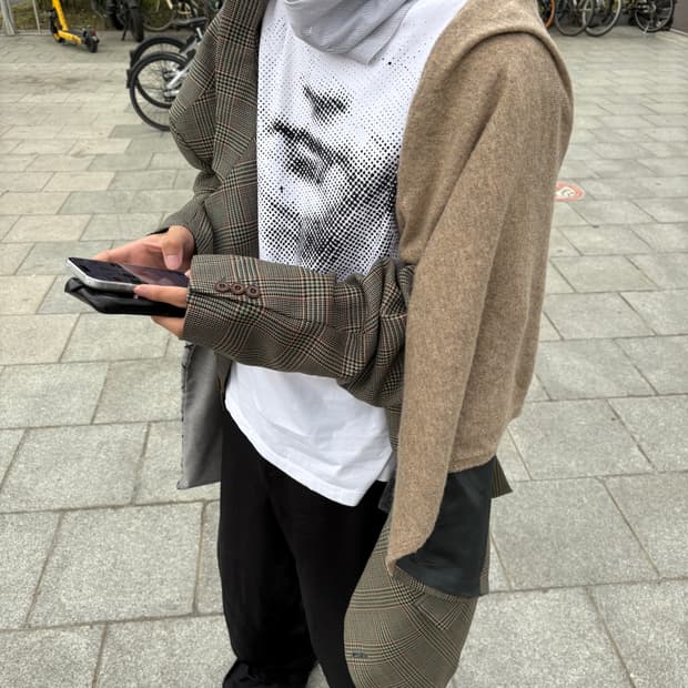 마르지엘라 아티저널 블랭크 페이스 티셔츠