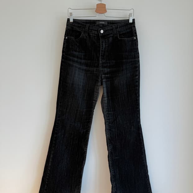 Pre owned 벨벳 팬츠