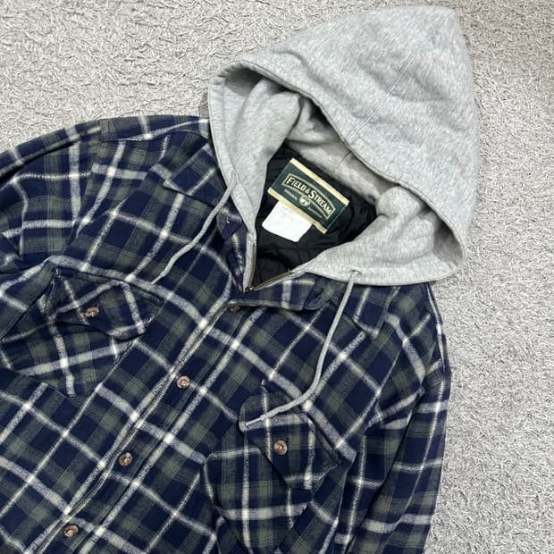 [100] 필드앤스트림 누빔후드점퍼