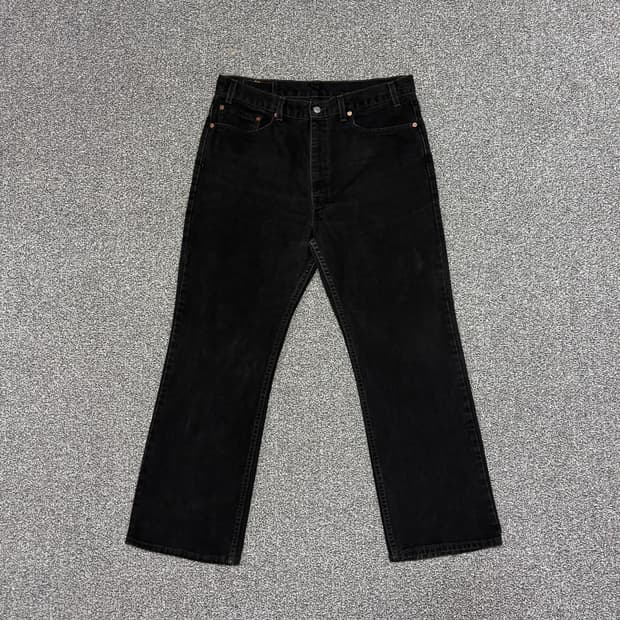 00s 빈티지 리바이스 517 블랙 허리45cm