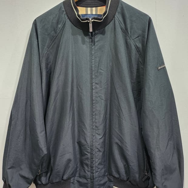 버버리 골프 블루종 자켓 M 정품