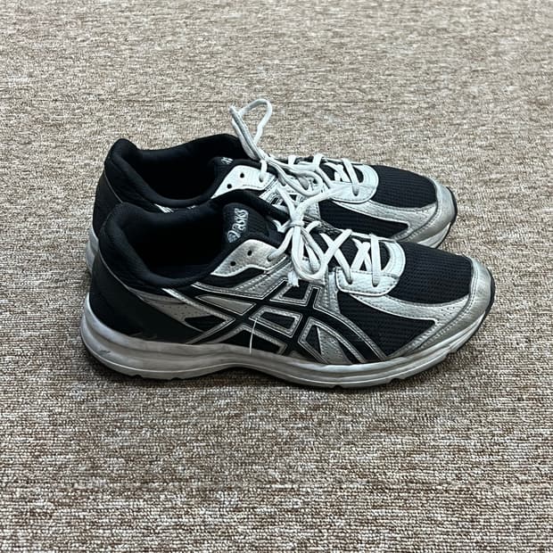 아식스 조그 100S 블랙퓨어실버 280mm