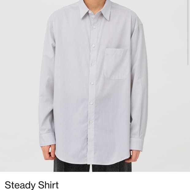 브라운야드 스트라이프 셔츠