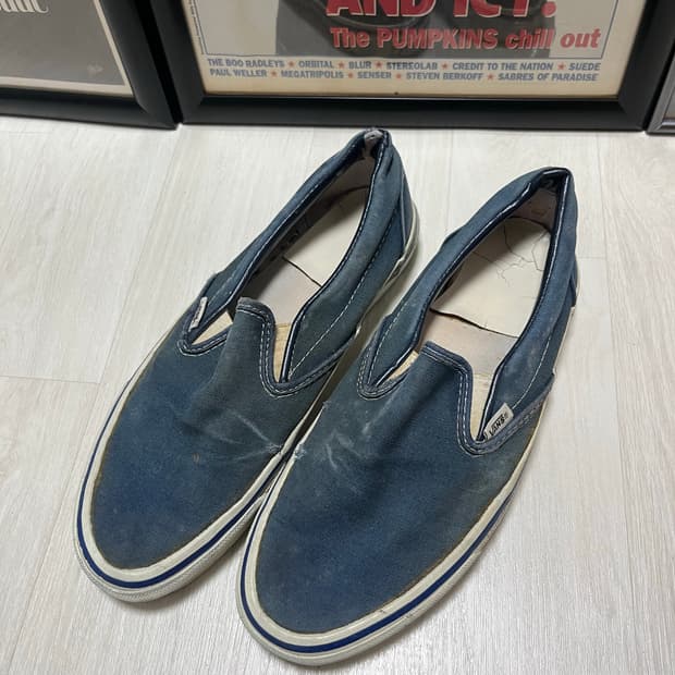 80s 빈티지 반스 슬립온 Made in Usa