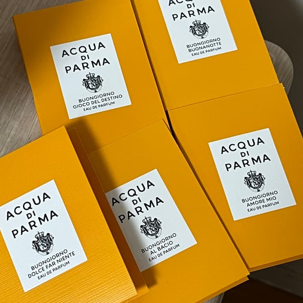 아쿠아 디 파르마 본조르노 5종