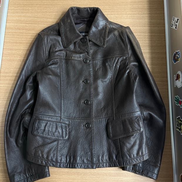 MOSTRA 양가죽 우먼 자켓