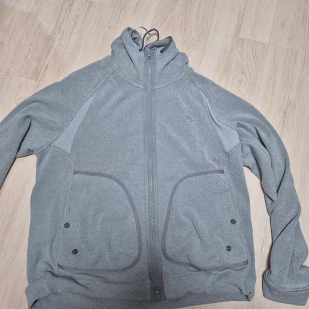 산산기어 카파스 니트 집업 그레이