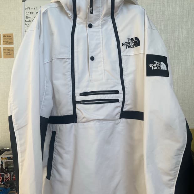 노스페이스 스팁테크 아노락 화이트 2XL