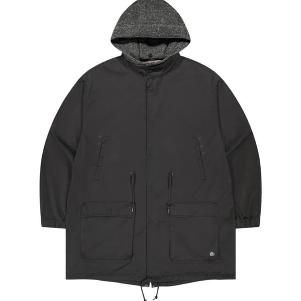 코이세이오 야상 차콜 밀리터리 자켓