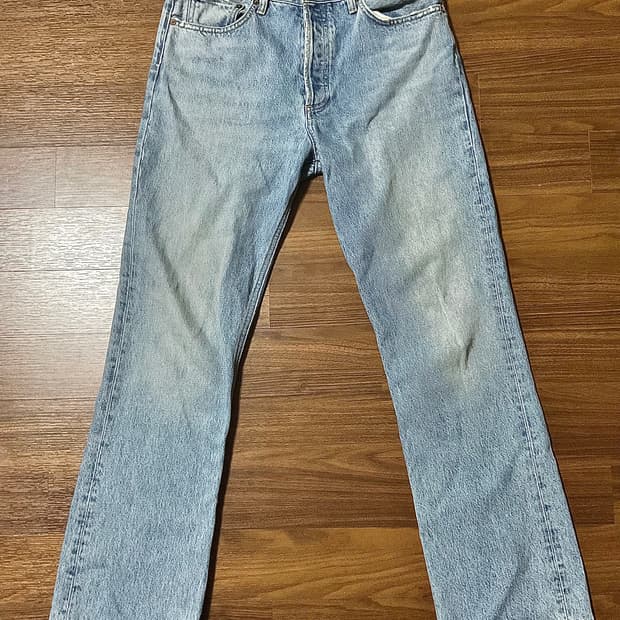 agolde 릴렉스드 부츠컷핏 데님 팬츠