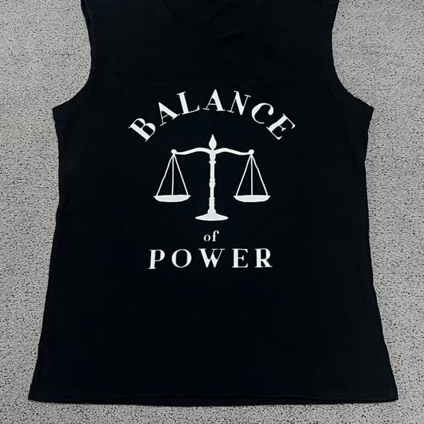 (3) 플랙 블랙 나시