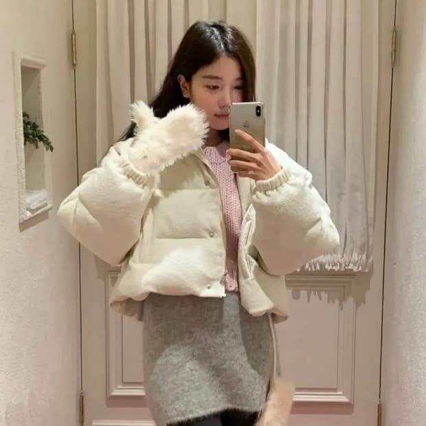 더바넷 알파카 스커트 susie alpaca skirt