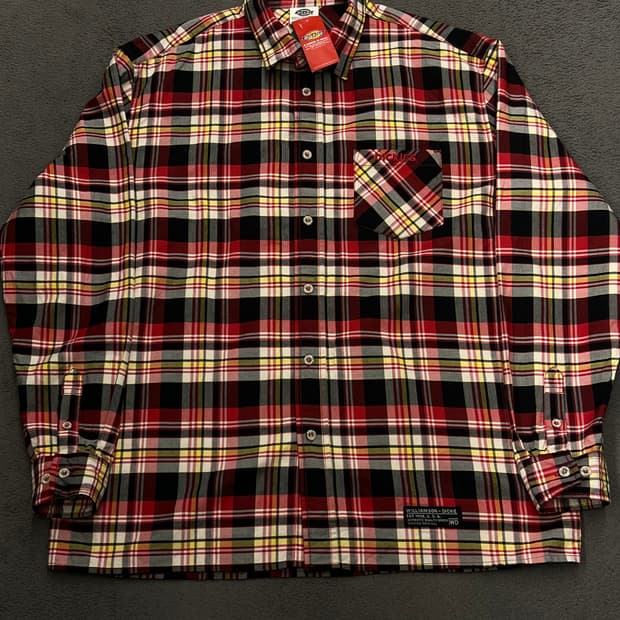 디키즈 포켓 체커셔츠 새상품 처분 