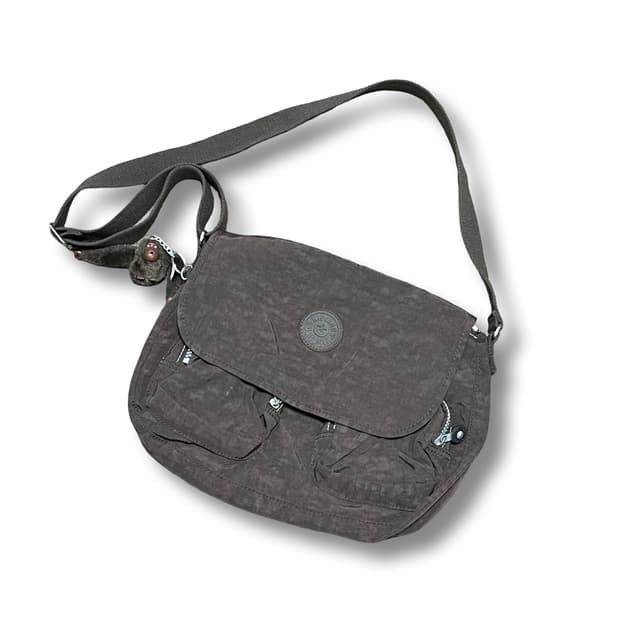 키플링 빈티지 크로스백 브라운 + 키링